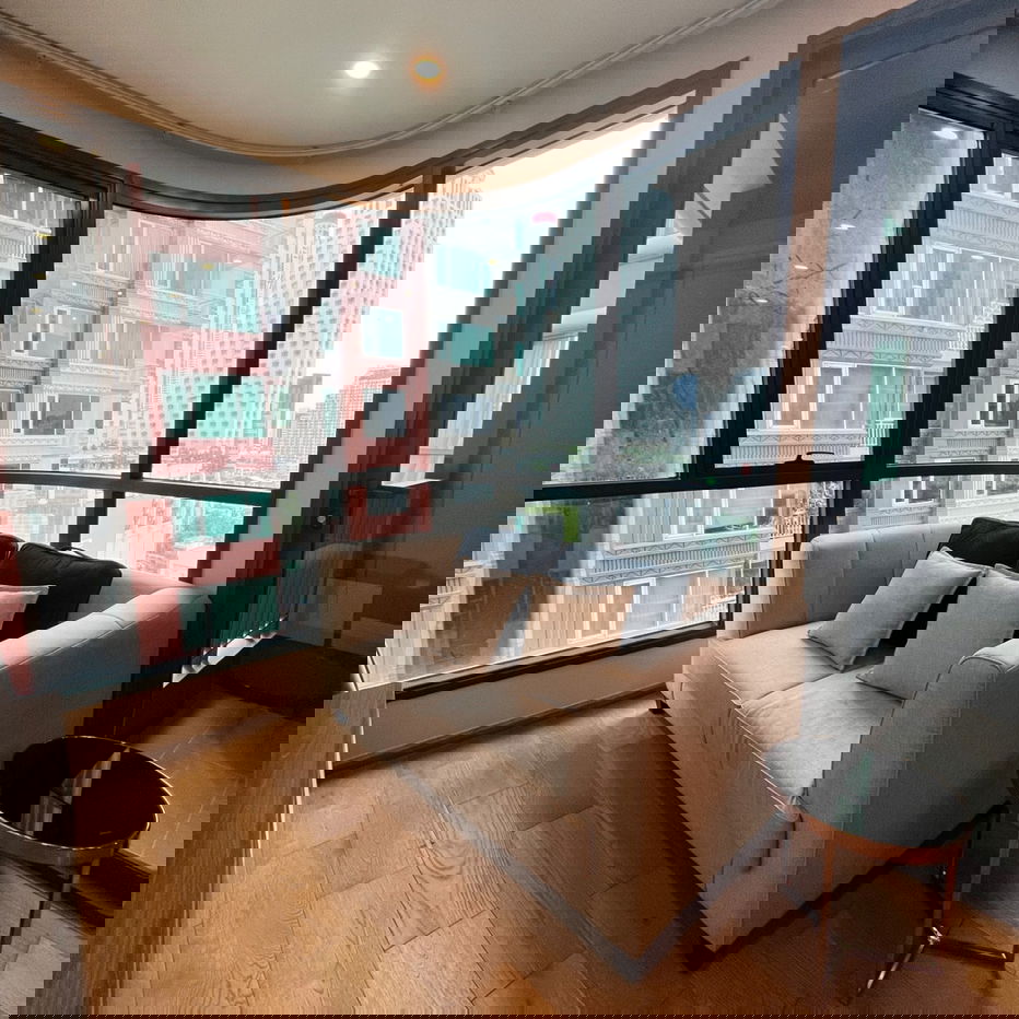 รูป ให้เช่า คิว ชิดลม เพชรบุรี 1 ห้องนอน 35 ตรม สภาพดี พร้อมเข้าอยู่ รีโนเวทใหม่พร้อมเครื่องใช้ไฟฟ้า - รูปที่ 8/16