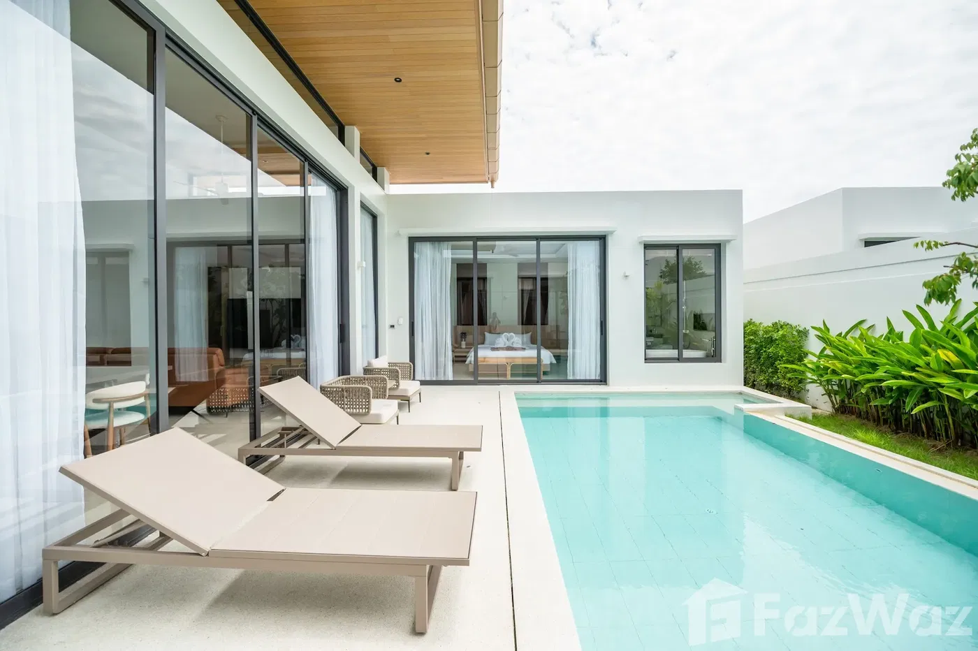 รูป วิลล่าให้เช่า 4 ห้องนอน ในโครงการ โมอานา เรสซิเดนซ์ สองคุณ ฉลอง 6081323 - รูปที่ 7/46