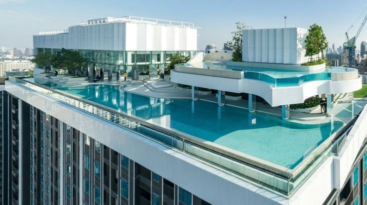 รูป 🥳LIFE อโศก - พระราม 9. ชั้น 9*มีเครื่องซักผ้า *ใกล้ MRTพระราม9/ARL มักกะสัน💚Line id: @thefirstagent[RAR2603-2453] - รูปที่ 9/12