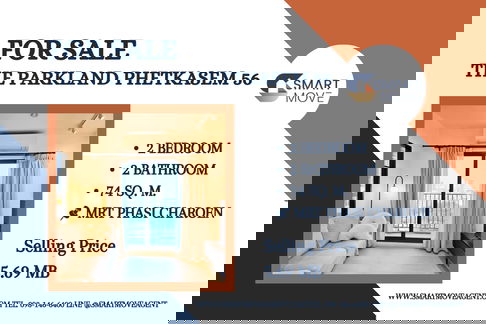 ขาย ! วิวเมือง, พร้อมที่จอดรถ fixed, ส่วนกลางอลังการ ! Code C20260300006...The Parkland Phetkasem 56, 1 นอน, 1 น้ำ, แต่งครบ, สไตล์มินิมอล