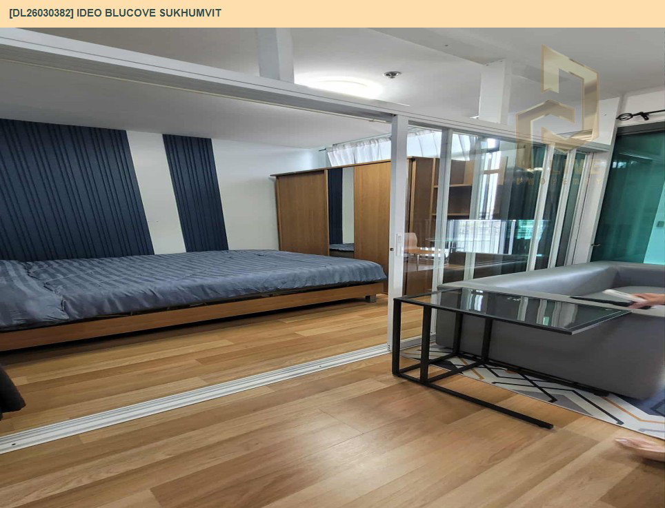 รูป DL26030382 ให้เช่าคอนโด ไอดีโอ บลูโคฟ สุขุมวิท (IDEO Blucove Sukhumvit) ใกล้ BTS อุดมสุข พร้อมเข้าอยู่ โทรด่วน 0653619502 LineID @897iyzll - รูปที่ 3/13