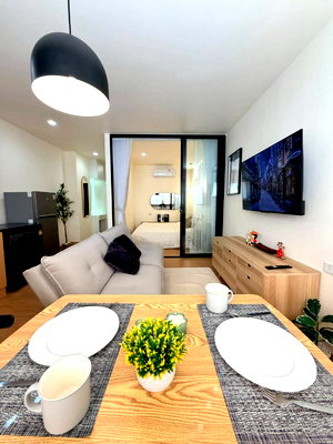 คอนโด เมญ่า เชียงใหม่ : ขาย คอนโดรีโนเวทใหม่ KN Town ช้างเผือก เชียงใหม่ ห้องใหญ่ เฟอร์ครบ (C453) T.0946511456