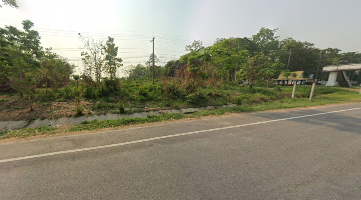 รูป ขายที่ดินติดถนนมิตรภาพ 9-3-99 ไร่ บ้านม่วงหวาน น้ำพอง-ขอนแก่น - รูปที่ 1/5