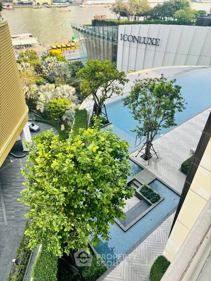 รูป คอนโด 2-ห้องนอน ที่ แมกโนเลียส์ วอเตอร์ฟรอนท์ เรสซิเดนซ์ ใกล้ BTS สะพานตากสิน (ID 2603894) - รูปที่ 3/3