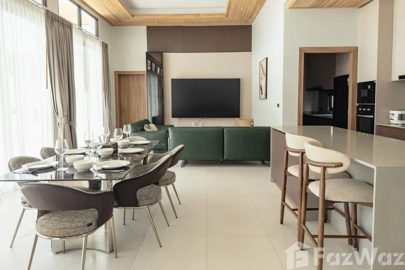 รูป วิลล่าให้เช่า 4 ห้องนอน ในโครงการ โมอาน่า บรีซ ไม้ขาว 6090240 - รูปที่ 14/53