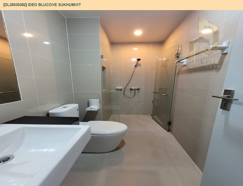 รูป DL26030382 ให้เช่าคอนโด ไอดีโอ บลูโคฟ สุขุมวิท (IDEO Blucove Sukhumvit) ใกล้ BTS อุดมสุข พร้อมเข้าอยู่ โทรด่วน 0653619502 LineID @897iyzll - รูปที่ 9/13