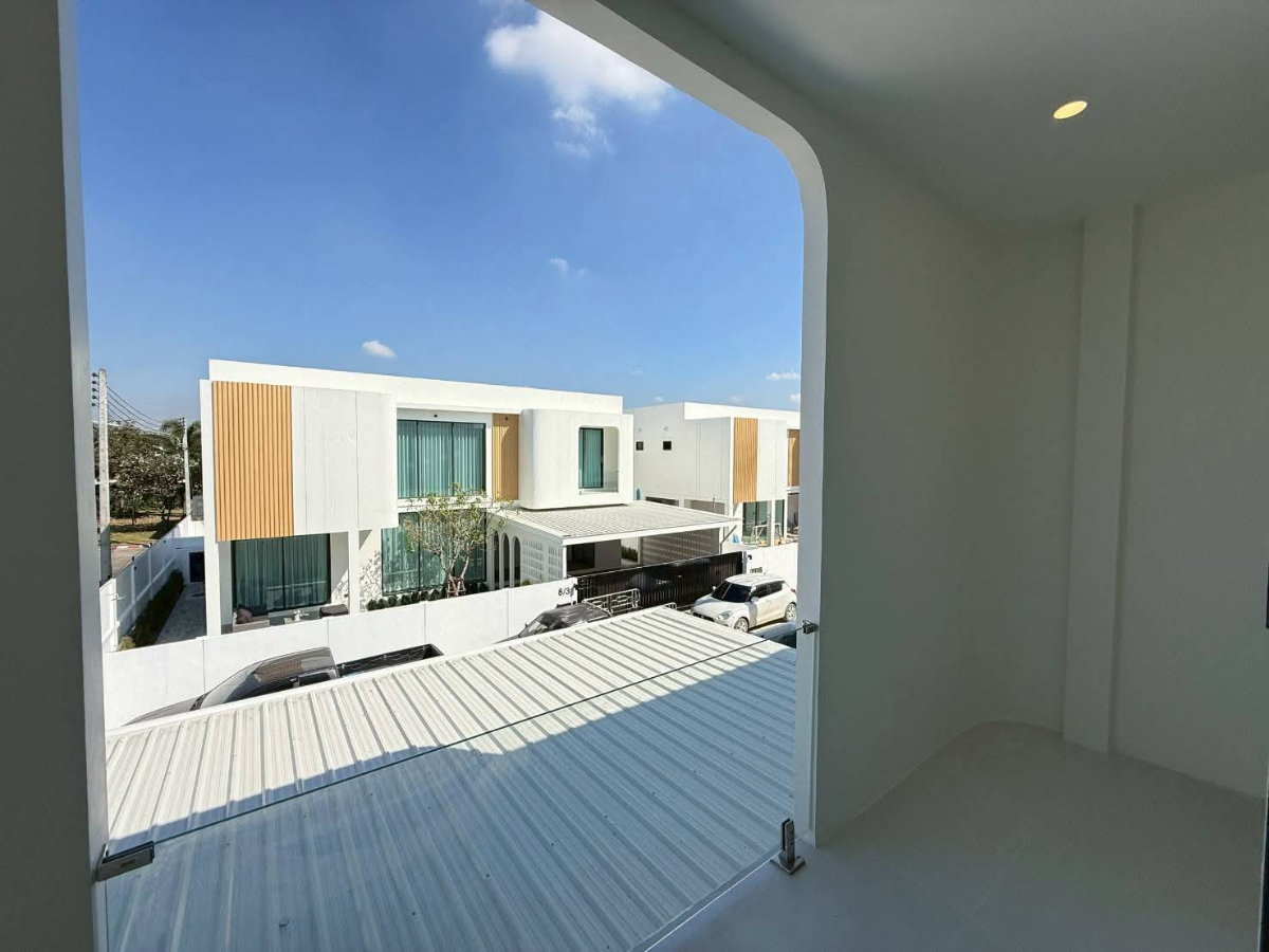 รูป ขายบ้านสร้างใหม่พร้อมเฟอร์ 4 ห้องนอน ใกล้โรงเรียนนานาชาติ เมอริตัน คริสเตียนเยอรมัน หางดง เชียงใหม่ (H372) T.0946511456 - รูปที่ 12/21