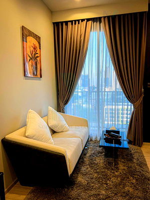 คอนโดให้เช่า : 🔺 ให้เช่าคอนโด เอ็ม ทองหล่อ เท็น อาคาร 1 ชั้น 12 1 ห้องนอน ขนาด 32.00 ตรม ใกล้ Tops ทองหล่อ