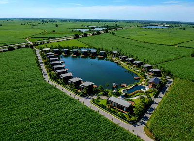 ที่ดิน พนมทวน กาญจนบุรี : ขายที่ดินโปรเจคโครงการบ้านริมทะเลสาบ บ้านสวน สวนน้ำรีสอร์ต ฟิชชิ่งฟาร์มารีสอร์ต