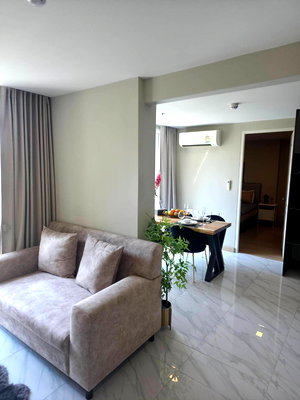 คอนโดให้เช่า : เช่า สองห้องนอน Bless Residence Ekkamai Condo เอกมัย  – 58  sq. M 