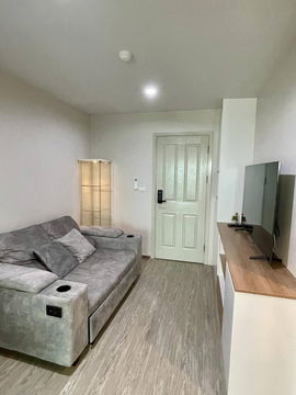 Cheapest in the project! ‼️ For Rent 🔥 Hi Seacon Station Condo. Beautiful room, fully furnished + washing machine included📍