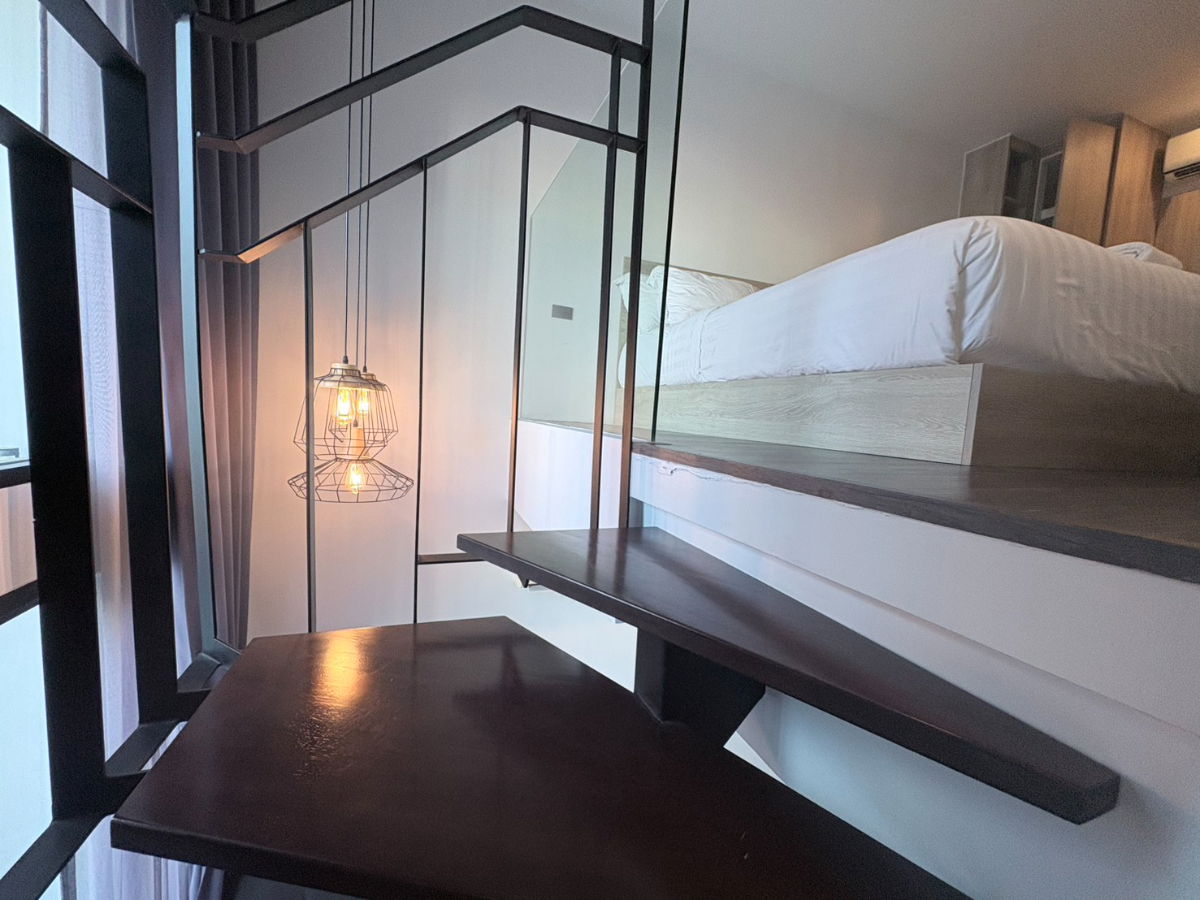 รูป Best Price ✨ ให้เช่า Utopia Naiharn สไตล์ Loft ห้องสวยมาก วิวสระว่ายน้ำ ฟรีทำความสะอาด 1 ครั้ง/อาทิตย์ Line @dstay - รูปที่ 5/12