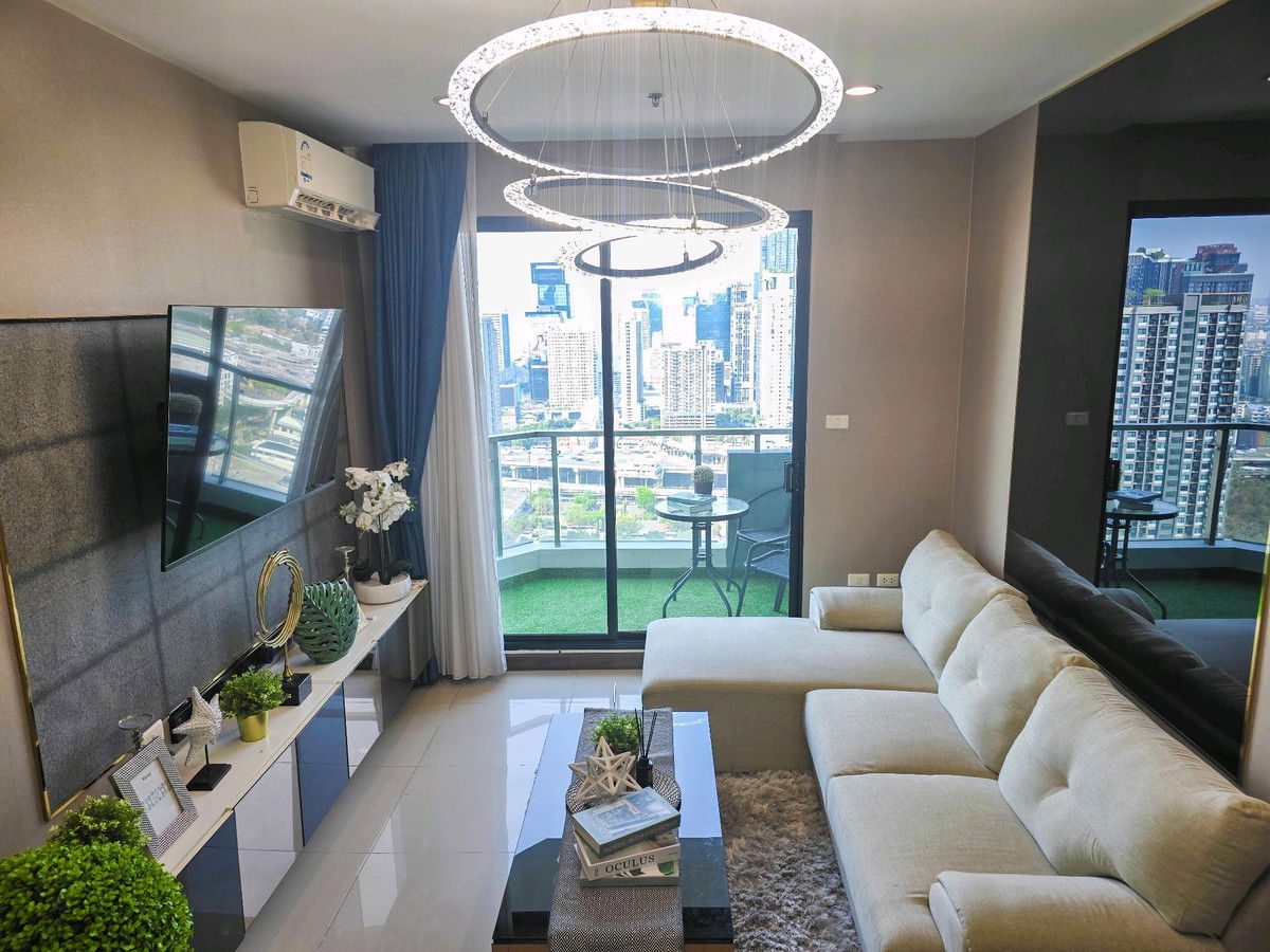 รูป ให้เช่าด่วน 🔥 Supalai Premier @ Asoke | 1 ห้องนอน | ห้องหรูหรา สไตล์โมเดิร์น | ใกล้ MRT เพชรบุรี และ ARL มักกสัน เพียง 3 นาที | - รูปที่ 2/18