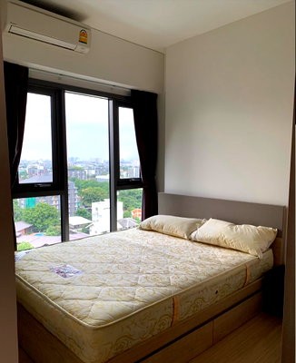 คอนโดให้เช่า : P-149773 วิวเมืองสวยงาม! วิซดอม ค็อนเน็ค สุขุมวิท 2 ห้องนอนหรู! เพียง 26,000 บาท/เดือน : ย่านพระโขนง | Line Id @easythaihome | 085-592-2897