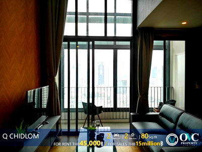 คอนโดให้เช่า : Ready for Rent and Sale! @Q Chidlom