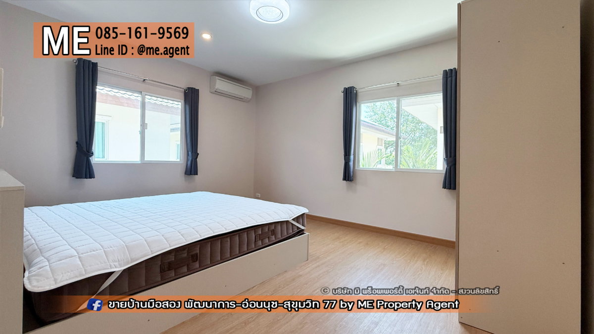 รูป ❌ปุกาศ!❌ บ้านเดี่ยวให้เช่า ภัสสร เพรสทีจ พัฒนาการ 38 บ้านแปลนใหญ่ 210 ตรม. หน้าบ้านไม่ชนกับใคร พร้อมเฟอร์นิเจอร์  โทร 064-954-9619  (RBJ13-59) - รูปที่ 27/30