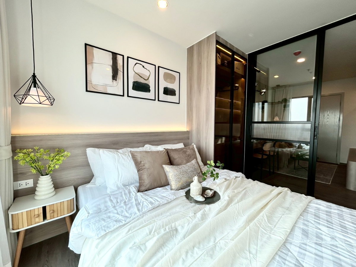 รูป ให้เช่า 📍 Regent Home Wutthakat 📍 เฟอร์นิเจอร์ และ เครื่องใช้ไฟฟ้าครบ ใกล้ BTS วุฒากาศ - รูปที่ 2/11