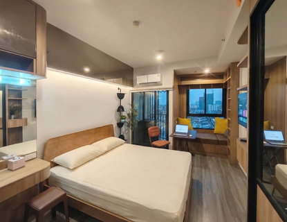 รูปภาพ 🔥ด่วน ห้องไปไวมากกก Code: 26KJ1249  ให้เช่า Ideo Ramkhamhaeng - Lam Sali Station ✅ Add Line @kjcondo (มี@ข้างหน้าด้วยนะคะ)