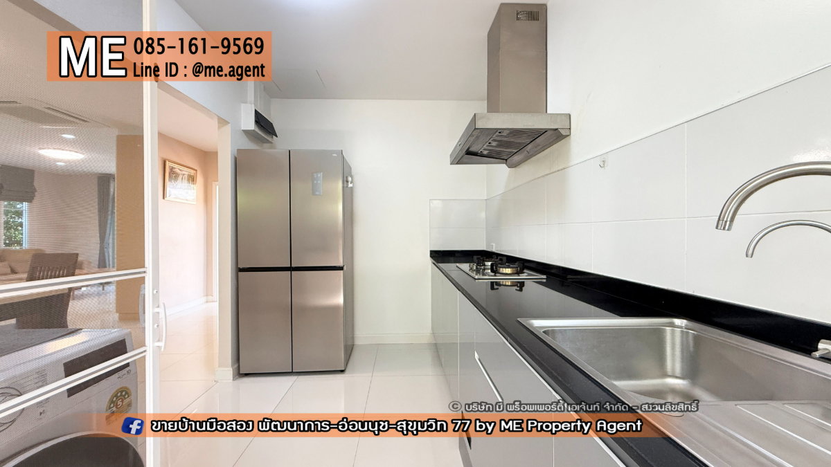 รูป ❌ปุกาศ!❌ บ้านเดี่ยวให้เช่า ภัสสร เพรสทีจ พัฒนาการ 38 บ้านแปลนใหญ่ 210 ตรม. หน้าบ้านไม่ชนกับใคร พร้อมเฟอร์นิเจอร์  โทร 064-954-9619  (RBJ13-59) - รูปที่ 8/30