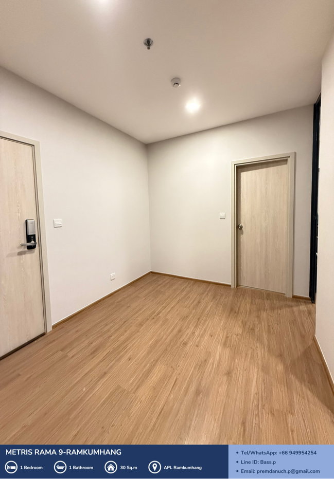 รูป [For Sale] *ห้องมุม* Metris Rama 9 - Ramkumhang คอนโด Pet Friendly ใกล้ AirportLink รามคำแหง 🐾   - รูปที่ 11/25