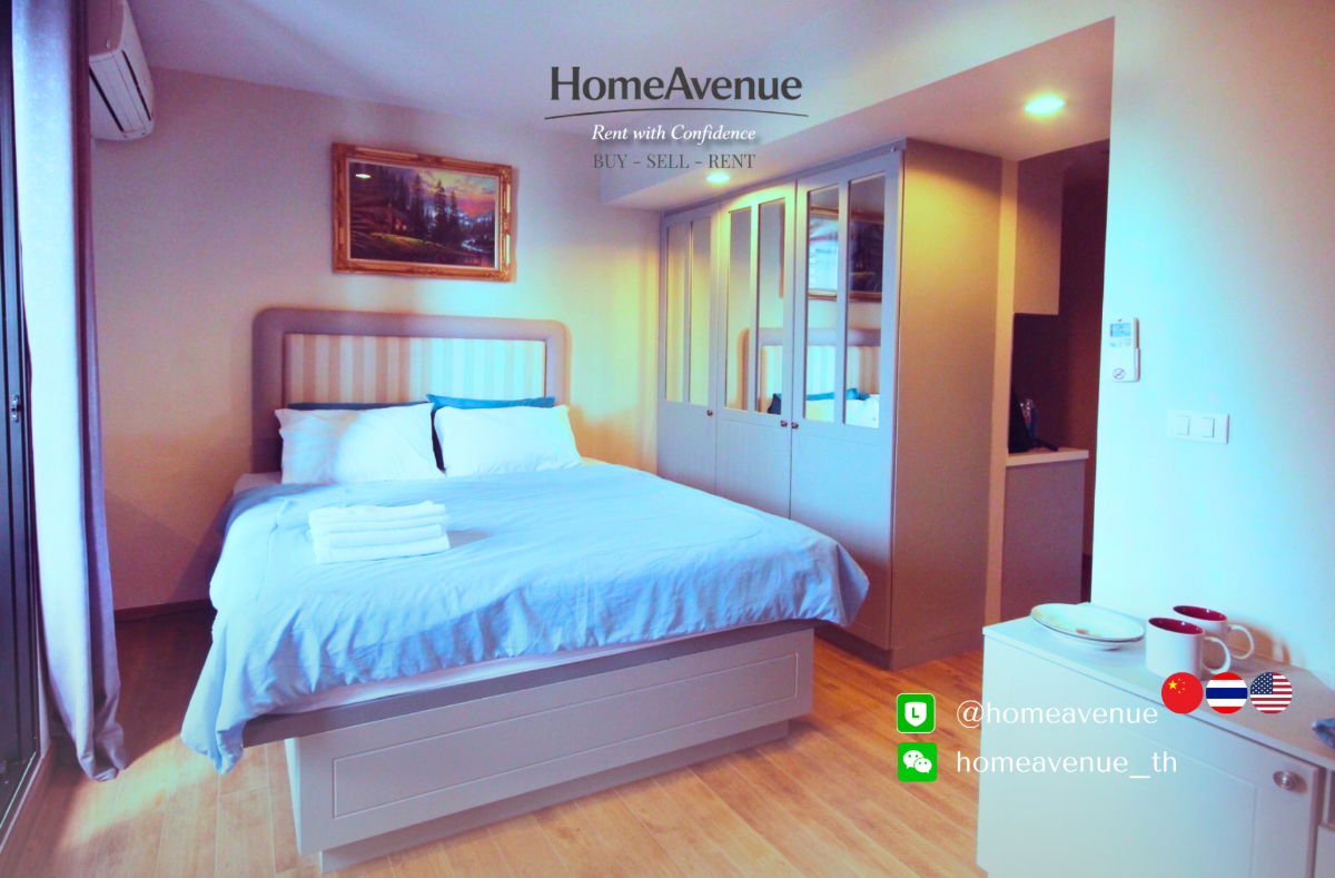 picture Highlight✨ Studio 🚇 Near BTS Saphan Khwai💥📲 Line: @homeavenue ⭐HA-5023 - 3/7