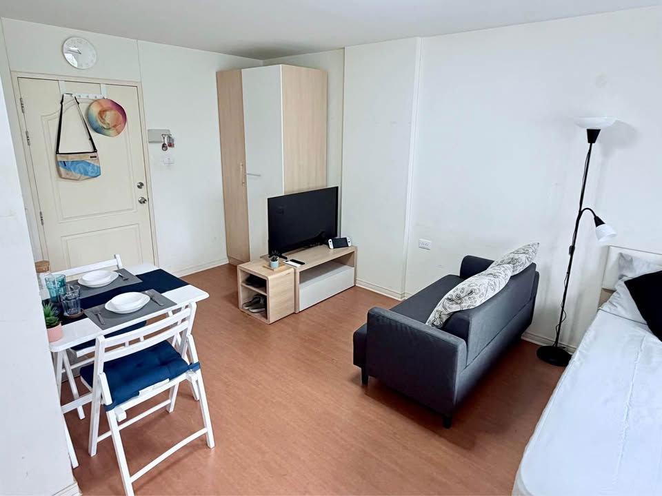 รูป 💒 ให้เช่าคอนโด (ลุมพินี คอนโดทาวน์ รัตนาธิเบศร์) 💒**พร้อมเข้าอยู่ ห้องรีโนเวทใหม่**สนใจสอบถาม@270jphmk - รูปที่ 1/16