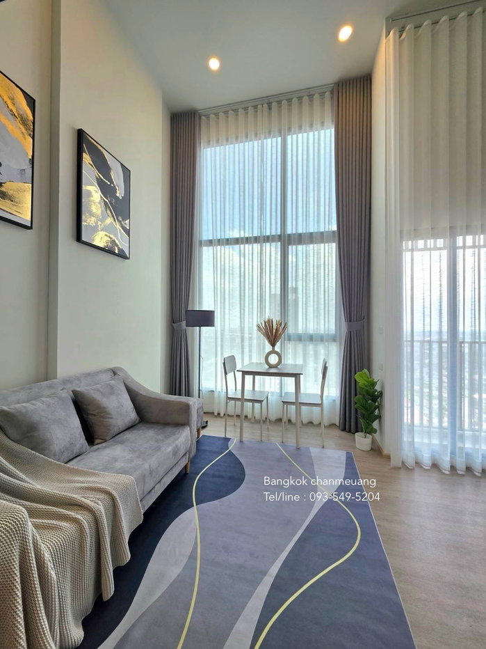 รูป FOR RENT ❗️ห้องใหม่แกะกล่อง 2ชั้น พร้อมอยู่ ✨ 🏢 Origin plug&play nonthaburi station 🚆 ใกล้รถไฟฟ้าสายสีม่วง MRTนนทบุรี1 - รูปที่ 1/8