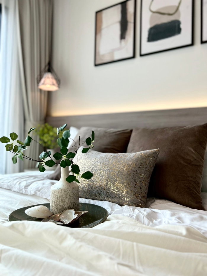 รูป ให้เช่า 📍 Regent Home Wutthakat 📍 เฟอร์นิเจอร์ และ เครื่องใช้ไฟฟ้าครบ ใกล้ BTS วุฒากาศ - รูปที่ 4/11