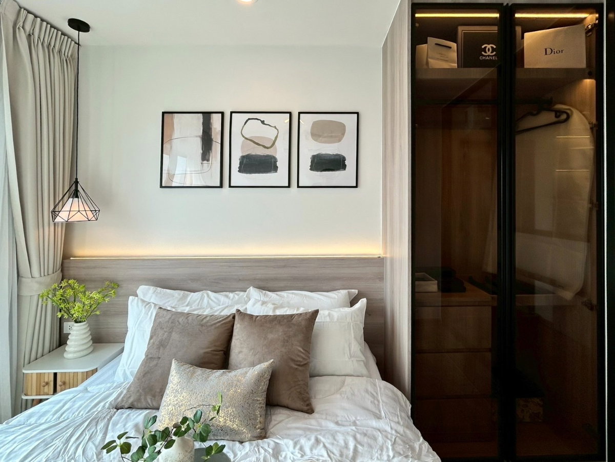 รูป ให้เช่า 📍 Regent Home Wutthakat 📍 เฟอร์นิเจอร์ และ เครื่องใช้ไฟฟ้าครบ ใกล้ BTS วุฒากาศ - รูปที่ 3/11