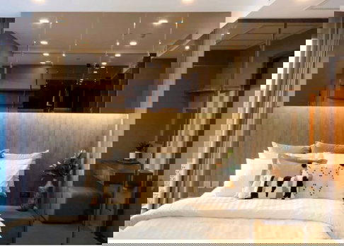 *** Condo for rent : Ashton Chula - Silom High floor Built-in furniture near MRT Sam Yan Special price 25,000 Baht 🔥🔥🔥***