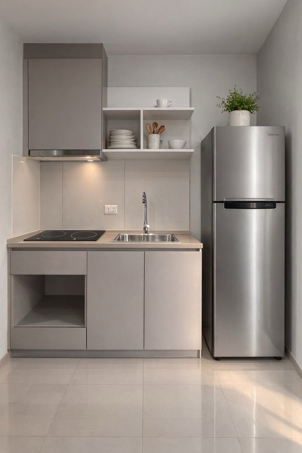 รูป WS6834 🏙️ ให้เช่าคอนโด Aspire อโศก–รัชดา ห้องสวย Renovate ใหม่  ใกล้รถไฟฟ้า เพียง 19,000 บาท / เดือน - รูปที่ 5/8