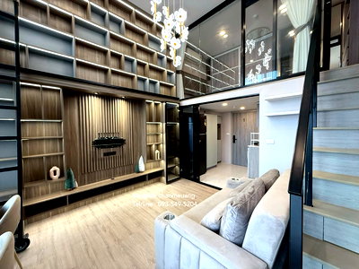 เช่าคอนโด MRT สะพานพระนั่งเกล้า : 𝐅𝐨𝐫 𝐑𝐞𝐧𝐭 ✨ ปล่อยเช่าด่วน🎉บิ้วอินจัดเต็มคุ้มสุดๆ  ready to move in. 🏙️ Origin plug&play nonthaburi station