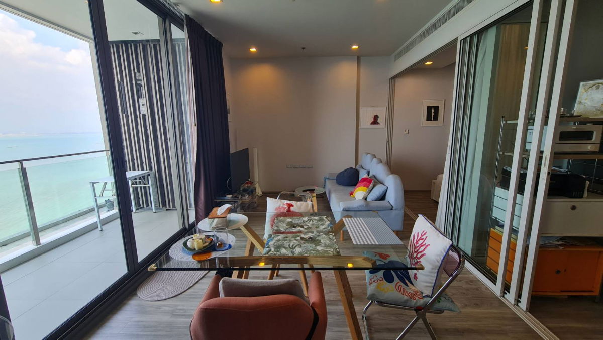 รูป ✨️ต่ำกว่าราคาตลาด 9.79 ล้านบาท #บ้านปลายหาดพัทยาคอนโด✨️ 2 ห้องนอน ชั้นสูง วิวทะเล ต่างชาติซื้อได้ ติดหาด ใกล้ห้าง Terminal 21✨️ - รูปที่ 7/30