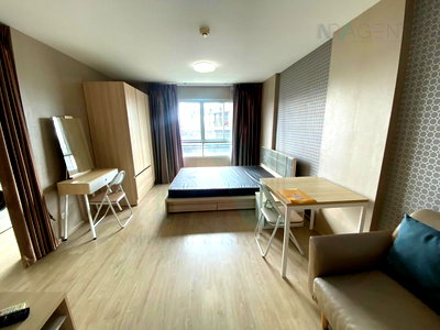 Condos for rent BTS Udom Suk : For Rent Condo ELIO DEL RAY Building G, Floor ,Studio, Room size 26.00 sqm