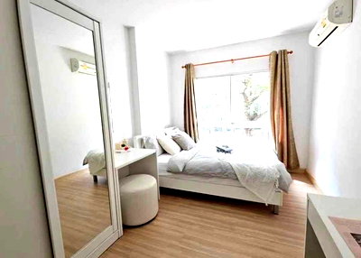 เช่าคอนโด ปากเกร็ด นนทบุรี : ให้เช่า The Kith แจ้งวัฒนะ 🏡 7,500 (มีเครื่องซักผ้า) พร้อมอยู่‼️ #ตอบแชทไว 🔥🔥 รหัส M843