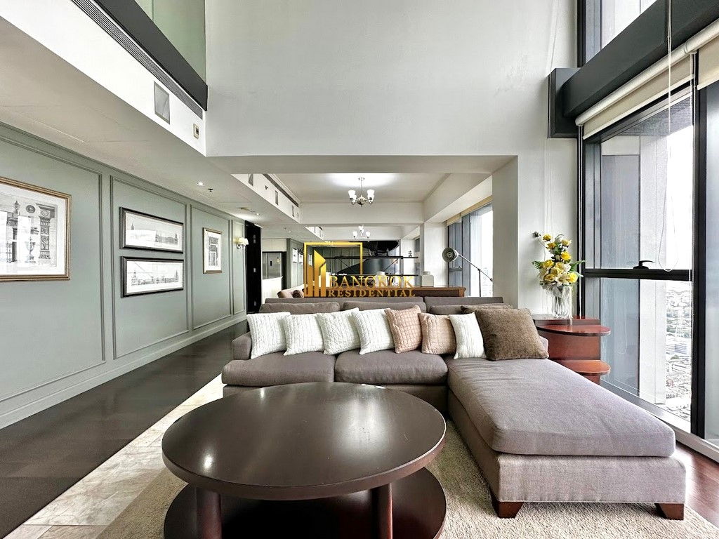 รูป The Met Sathorn | Outstanding 4 Bed Duplex Condo With Amazing Views - BR16184CD - รูปที่ 3/64