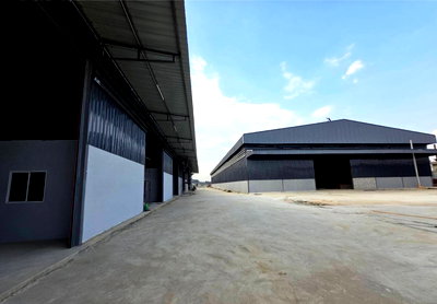 เช่าโรงงาน ซอยอ่อนนุช (สุขุมวิท 77) : ให้เช่าโรงงาน โกดัง คลังสินค้า ขนาด 100-8,000ตร.ม. ใกล้ถ.พระราม2 กม.25 แถวบางน้ำจืด จ.สมุทรสาคร