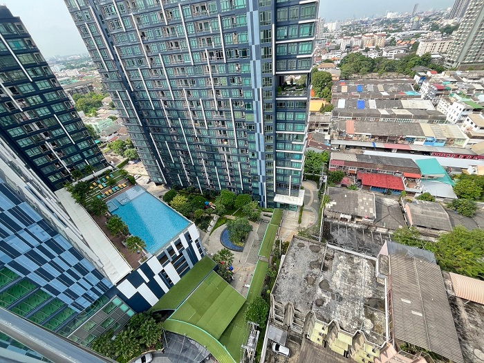 รูป 🌻🌻ให้เช่าคอนโด Metro Sky บางซื่อ-ประชาชื่น 1Bed+ 36.5 ตรม. (ทำเป็น 2 นอน) ตึก A ชั้น 16 สนใจ Line ID: @atfirm🌻🌻 - รูปที่ 24/25