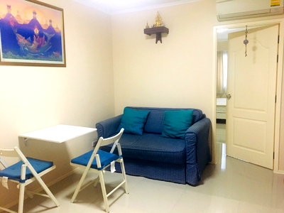 คอนโดให้เช่า : คอนโดให้เช่า น็อตติ้งฮิลล์ แบริ่ง เฟอร์ครบ ใกล้ BTS แบริ่ง   ขนาดห้อง 36ตรม.  1 ห้องนอน 1 ห้องน้ำ ชั้น 6