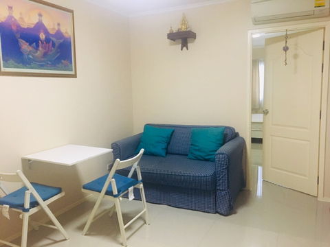 คอนโดให้เช่า น็อตติ้งฮิลล์ แบริ่ง เฟอร์ครบ ใกล้ BTS แบริ่ง   ขนาดห้อง 36ตรม.  1 ห้องนอน 1 ห้องน้ำ ชั้น 6