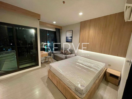 รูปภาพ 🔥16K- ห้องสตูดิโอ กั้นเป็นสัดส่วน แต่งหรู ชั้นสูง วิวโล่ง เฟอร์จัดเต็ม พร้อมอยู่ คอนโดทำเลดี ใกล้ MRT พระราม 9 @  Life Asoke - Rama 9