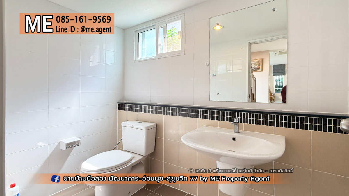 รูป ❌ปุกาศ!❌ บ้านเดี่ยวให้เช่า ภัสสร เพรสทีจ พัฒนาการ 38 บ้านแปลนใหญ่ 210 ตรม. หน้าบ้านไม่ชนกับใคร พร้อมเฟอร์นิเจอร์  โทร 064-954-9619  (RBJ13-59) - รูปที่ 16/30