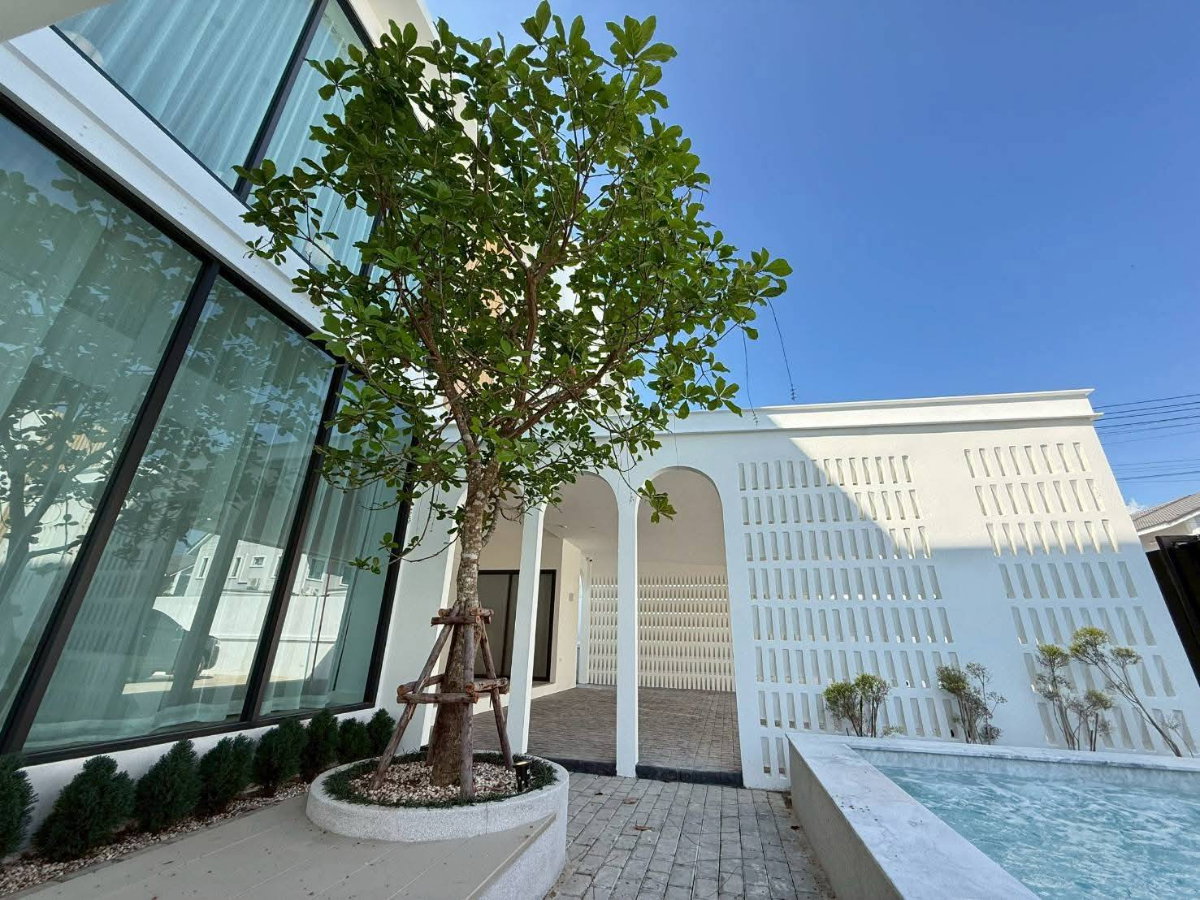 รูป ขายบ้านสร้างใหม่พร้อมเฟอร์ 4 ห้องนอน ใกล้โรงเรียนนานาชาติ เมอริตัน คริสเตียนเยอรมัน หางดง เชียงใหม่ (H372) T.0946511456 - รูปที่ 1/21