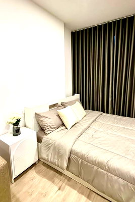 คอนโดให้เช่า : P-47669 วิวเมืองสวย! The Rich Rama 9 ใกล้ Airport Link หัวหมาก พร้อมเฟอร์ฯครบ 16,000 บาท Line Id: @easythaihome 085-592-2897