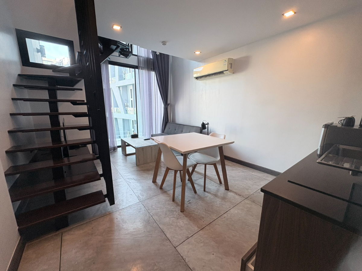 รูป Best Price ✨ ให้เช่า Utopia Naiharn สไตล์ Loft ห้องสวยมาก วิวสระว่ายน้ำ ฟรีทำความสะอาด 1 ครั้ง/อาทิตย์ Line @dstay - รูปที่ 2/12