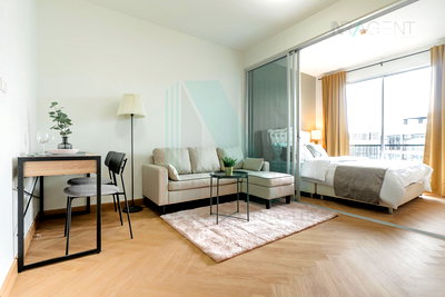 คอนโด BTS อ่อนนุช : ขายคอนโด เอ สเปซ มี สุขุมวิท 77 อาคาร B ชั้น 8 1 ห้องนอน ขนาด 28 ตรม ใกล้ Pickadaily Bangkok