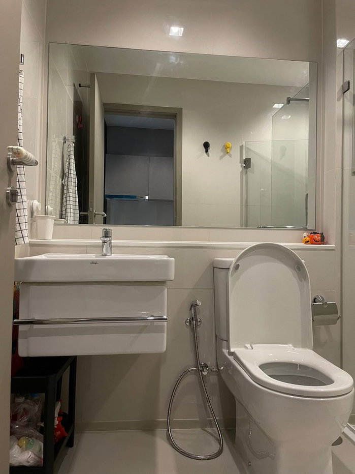 รูป 🥳LIFE อโศก - พระราม 9. ชั้น 9*มีเครื่องซักผ้า *ใกล้ MRTพระราม9/ARL มักกะสัน💚Line id: @thefirstagent[RAR2603-2453] - รูปที่ 6/12