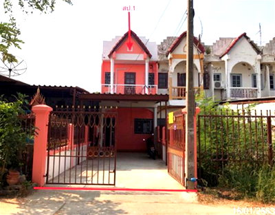 TOWN HOUSE 25.3 Sq.w. Muang Lop Buri Lopburi for 1M