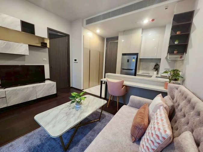 ให้เช่า ✨laviq sukhumvit 57 ✨1 ห้องนอน ขนาด 43 ตรม  ห้องสวย พร้อมอยู่ ❤️💕 ใกล้ BTS ทองหล่อ🚅