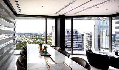 คอนโดให้เช่า : C14622 – Condo for Rent | Saladaeng One | 110 sqm | 1 Bed 2 Baths | Near BTS Saladaeng | 110K/Month